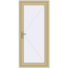 Pricing Entrance doors 900x2010 mm DOOR KORSA ALU STANDARD 72 RAL 1000 Green beige two-sided
