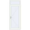 Pricing Entrance doors 900x2370 mm DOOR KORSA OPTIMUM REHAU BRILLANT RAL 9016 Traffic white two-sided