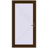 Pricing Entrance doors 1050x2050 mm DOOR KORSA OPTIMUM REHAU BRILLANT DARK_OAK two-sided