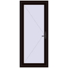 Pricing Entrance doors 900x2100 mm DOOR KORSA ENERGY-SAVING REHAU SYNEGO BLACK_BROWN two-sided