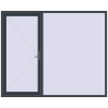 Ustalenie cen Drzwi zewnętrzne 2580x2100 mm DOOR KORSA ENERGY-SAVING REHAU SYNEGO ANTHRACITE_GREY_STRUKTURAL zewnętrzny