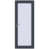 Pricing Entrance doors 900x2250 mm DOOR KORSA ENERGY-SAVING REHAU SYNEGO ANTHRACITE_GREY_STRUKTURAL external