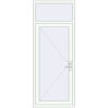 Pricing Entrance doors 900x2297 mm DOOR KORSA OPTIMUM REHAU BRILLANT RAL 9016 Traffic white two-sided
