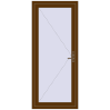 Ustalenie cen Drzwi zewnętrzne 900x2100 mm DOOR KORSA OPTIMUM REHAU BRILLANT WALNUT dwustronny