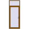 Pricing Entrance doors 1000x2600 mm DOOR KORSA OPTIMUM REHAU BRILLANT GOLDEN OAK two-sided