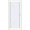 Pricing Entrance doors 900x2100 mm DOOR KORSA ENERGY-SAVING REHAU SYNEGO RAL 9016 Traffic white two-sided