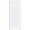 Ustalenie cen Drzwi zewnętrzne 950x2500 mm DOOR KORSA OPTIMUM REHAU BRILLANT RAL 9016 Traffic white dwustronny