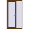 Ustalenie cen Drzwi zewnętrzne 1200x2180 mm DOOR KORSA OPTIMUM REHAU BRILLANT WALNUT dwustronny