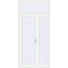Pricing Entrance doors 1400x3000 mm DOOR KORSA ENERGY-SAVING REHAU SYNEGO RAL 9016 Traffic white two-sided