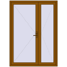 Ustalenie cen Drzwi wewnętrzne 1600x2200 mm REHAU BASE 60 TERRACE (Т94) GOLDEN OAK dwustronny