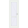 Pricing Internal doors 700x2050 mm REHAU BASE 60 TERRACE (Т94) RAL 9016 Traffic white two-sided