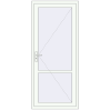 Pricing Internal doors 940x2170 mm REHAU BASE 60 TERRACE (Т94) RAL 9016 Traffic white two-sided