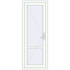 Pricing Internal doors 730x2000 mm REHAU BASE 60 TERRACE (Т94) RAL 9016 Traffic white two-sided