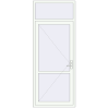 Pricing Internal doors 1000x2500 mm REHAU BASE 60 (Z74) RAL 9016 Traffic white two-sided