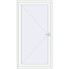 Ustalenie cen Drzwi wewnętrzne 1050x2060 mm REHAU BASE 60 TERRACE (Т94) RAL 9016 Traffic white dwustronny