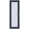 Pricing Internal doors 650x1950 mm REHAU BASE 60 TERRACE (Т94) ANTHRACITE_GREY_STRUKTURAL two-sided