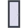 Pricing Internal doors 875x2000 mm REHAU BASE 60 (Z74) ANTHRACITE_GREY_STRUKTURAL two-sided
