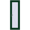 Pricing Internal doors 675x2015 mm REHAU BASE 60 (Z74) MOSS_GREEN two-sided