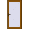 Pricing Internal doors 980x2000 mm REHAU BASE 60 (Z74) GOLDEN OAK two-sided