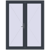 Ustalenie cen Drzwi wewnętrzne 1600x2050 mm REHAU BASE 60 TERRACE (Т94) ANTHRACITE_GREY_STRUKTURAL dwustronny