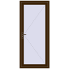 Pricing Internal doors 955x2165 mm REHAU BASE 60 (Z74) DARK_OAK two-sided