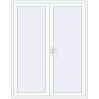 Pricing Internal doors 1800x2310 mm REHAU BASE 60 (Z74) RAL 9016 Traffic white two-sided