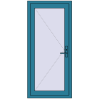 Pricing Internal doors 800x1750 mm REHAU BASE 60 (Z74) BRILLIANT_BLUE two-sided