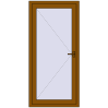 Pricing Internal doors 880x1880 mm REHAU BASE 60 (Z74) GOLDEN OAK two-sided