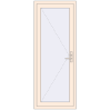 Pricing Internal doors 800x2050 mm REHAU BASE 60 (Z74) CREAME_WHITE_50L-2 two-sided