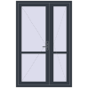 Pricing Internal doors 1300x2000 mm REHAU BASE 60 (Z74) ANTHRACITE_GREY_STRUKTURAL two-sided