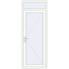 Pricing Internal doors 850x2300 mm REHAU BASE 60 TERRACE (Т94) RAL 9016 Traffic white two-sided