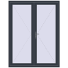 Ustalenie cen Drzwi wewnętrzne 1645x2150 mm REHAU BASE 60 (Z74) ANTHRACITE_GREY_STRUKTURAL dwustronny