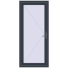 Pricing Internal doors 900x2100 mm REHAU BASE 60 TERRACE (Т94) ANTHRACITE_GREY_STRUKTURAL two-sided