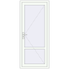 Pricing Internal doors 860x2015 mm REHAU BASE 60 (Z74) RAL 9016 Traffic white two-sided
