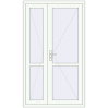 Pricing Internal doors 1200x2050 mm REHAU BASE 60 TERRACE (Т94) RAL 9016 Traffic white two-sided