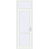 Pricing Internal doors 830x2500 mm REHAU BASE 60 (Z74) RAL 9016 Traffic white two-sided