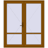 Ustalenie cen Drzwi wewnętrzne 1735x2019 mm REHAU BASE 60 TERRACE (Т94) GOLDEN OAK zewnętrzny