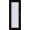 Pricing Internal doors 700x1800 mm REHAU BASE 60 TERRACE (Т94) BLACK_BROWN two-sided