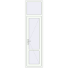 Pricing Internal doors 650x2500 mm REHAU BASE 60 TERRACE (Т94) RAL 9016 Traffic white two-sided
