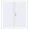 Pricing Internal doors 2000x2150 mm REHAU BASE 60 (Z74) RAL 9016 Traffic white two-sided