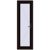 Pricing Internal doors 650x1990 mm REHAU BASE 60 TERRACE (Т94) BLACK_BROWN two-sided