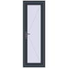 Pricing Internal doors 735x2005 mm REHAU BASE 60 (Z74) ANTHRACITE_GREY_STRUKTURAL two-sided