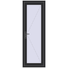 Pricing Internal doors 700x2050 mm REHAU BASE 60 (Z74) ANTHRACITE_GREY_GLATT two-sided