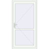 Pricing Internal doors 1000x1900 mm REHAU BASE 60 TERRACE (Т94) RAL 9016 Traffic white two-sided