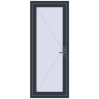 Pricing Internal doors 844x1970 mm REHAU BASE 60 (Z74) ANTHRACITE_GREY_STRUKTURAL two-sided