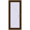Pricing Internal doors 870x2120 mm REHAU BASE 60 (Z74) DARK_OAK two-sided