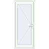 Pricing Internal doors 800x1750 mm REHAU BASE 60 (Z74) RAL 9016 Traffic white two-sided