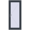 Pricing Internal doors 830x1915 mm REHAU BASE 60 (Z74) ANTHRACITE_GREY_STRUKTURAL two-sided