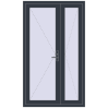 Pricing Internal doors 1200x2050 mm REHAU BASE 60 TERRACE (Т94) ANTHRACITE_GREY_STRUKTURAL external