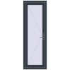Pricing Internal doors 700x2050 mm REHAU BASE 60 TERRACE (Т94) ANTHRACITE_GREY_STRUKTURAL two-sided